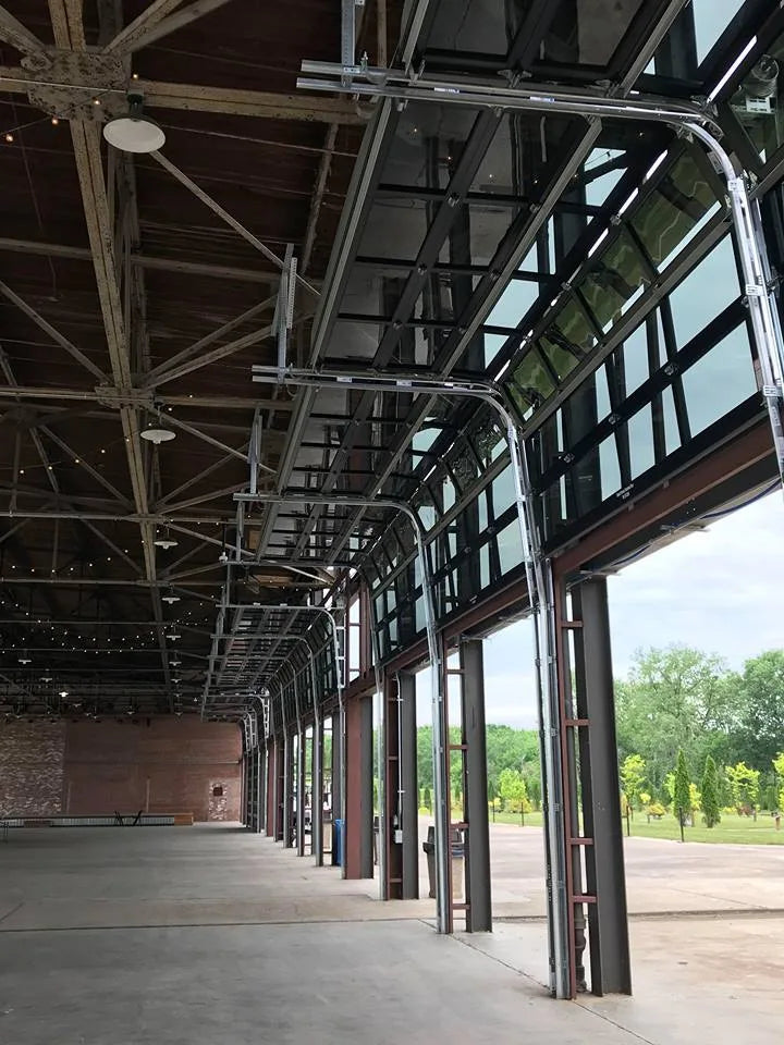 Commercial garage door project by The Garage Guys
